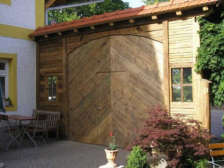 Tor aus Altholz von Kirchberger aus Tiefenbach