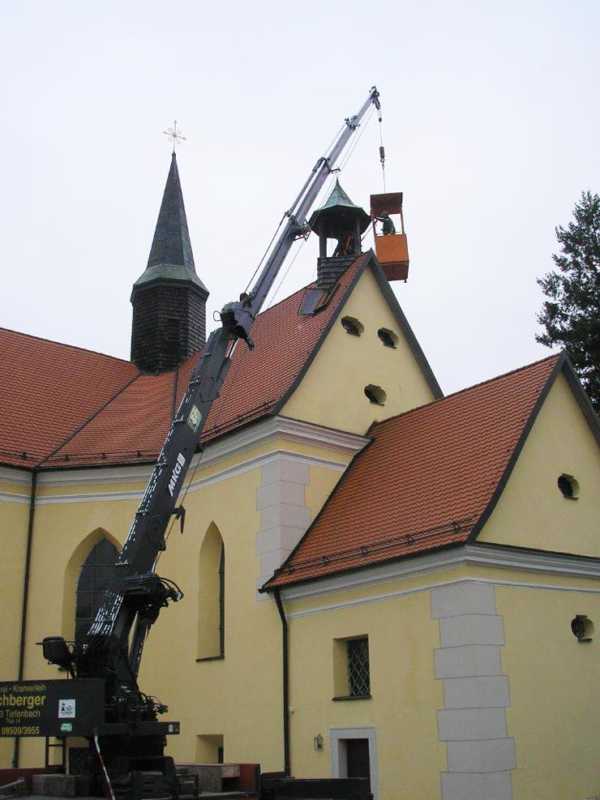 Kranarbeiten von Zimmerei Kirchberger