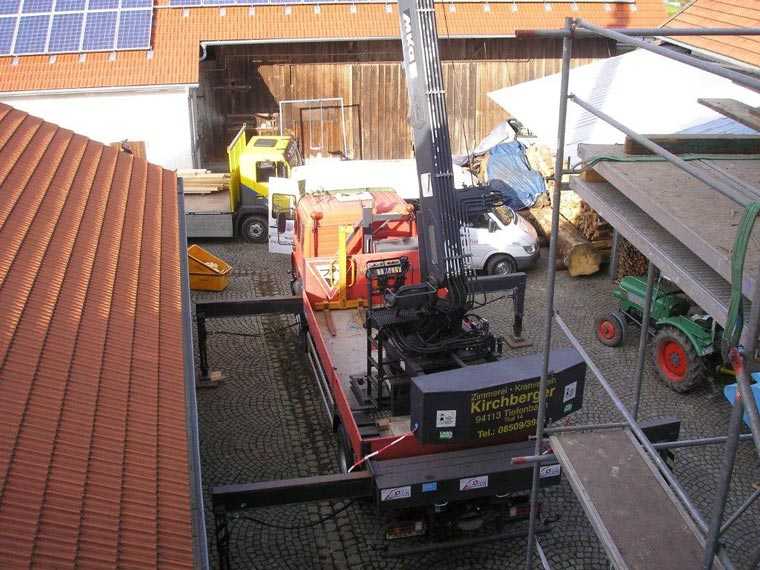 Kran von Zimmerei-Holzbau Kirchberger